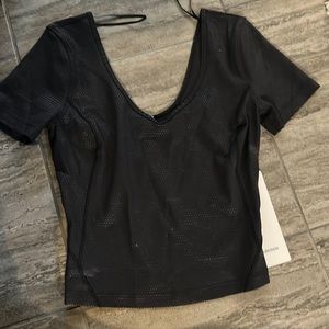 lululemon align tee black